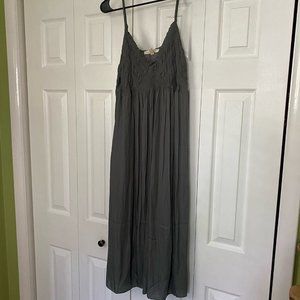 Gray Slip Dress